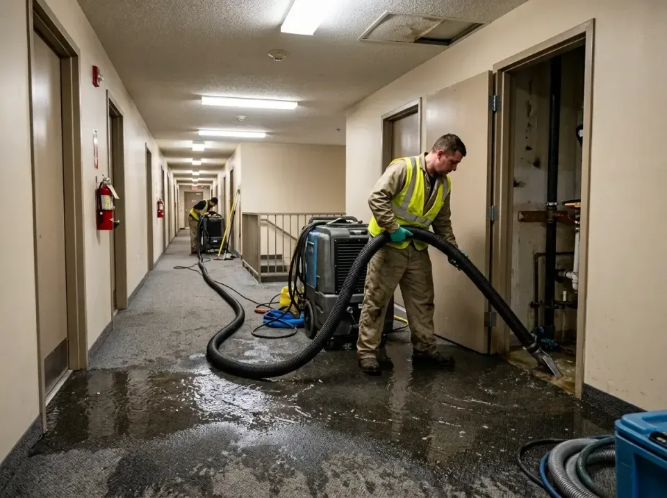 multi-unit-apartment-hallway-f-005 — frequently asked questions, Emergency Burst Pipe Water Extraction & Removal in Abita Sp…